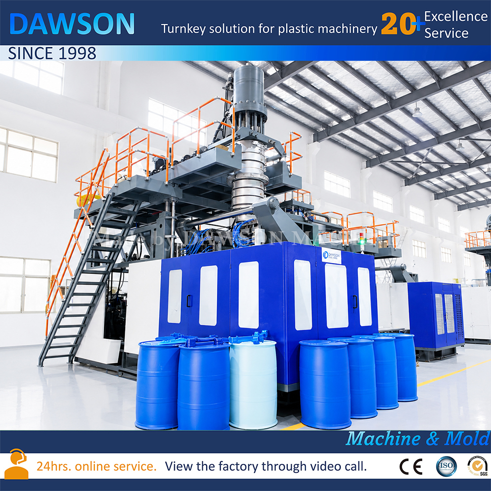 최신 회사 블로그 How to Choose a Blow Molding Machine for Chemical Drums and Industrial Containers