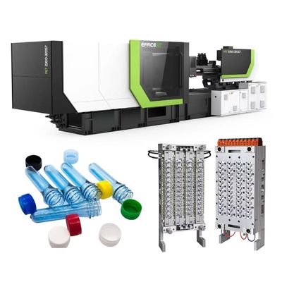 주문 PET은 플라스틱 사출 몰딩 기계 넓은 입 CE 300L을 미리 결성합니다 online manufacture