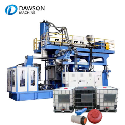 주문 검은 IBC 대량 컨테이너 2 층 1200L IBC 드럼 블로 폼 머신 플라스틱 IBC 탱크 제조 기계 online manufacture