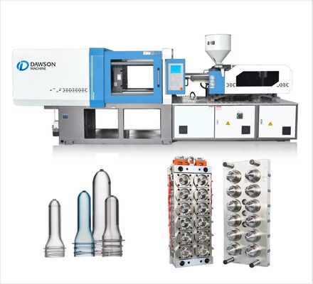 주문 무게 17000kg 초고속 서보 타입 PET 전형 주입형조각 기계 초당 주입 속도 439g online manufacture