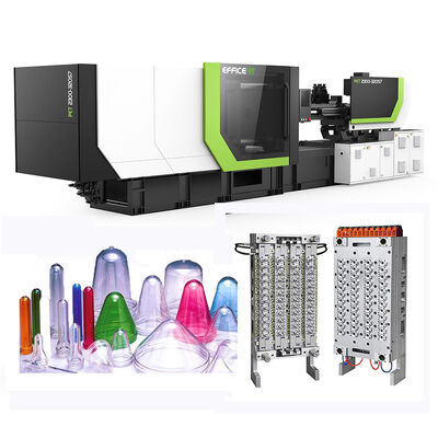 주문 76.5 kW 전력 48 홀리 PET 전형 주사 폼 머신 샷 주기 시간 10 초 online manufacture