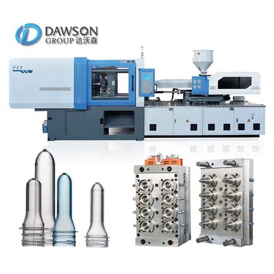 주문 높은 생산성 160 Mpa 주사 압력으로 수압 PET 전형 주사 폼 폼 머신 online manufacture