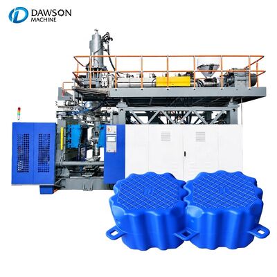 주문 부유식 큐브 생산용 자동 HDPE 압출 블로우 성형기 (200kg/h 출력) online manufacture