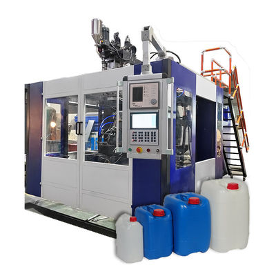 주문 10L 내지 30L HDPE 제리캔 오일병 쌓아 올릴 수 있는 배럴당 압출 블로우 성형기 online manufacture