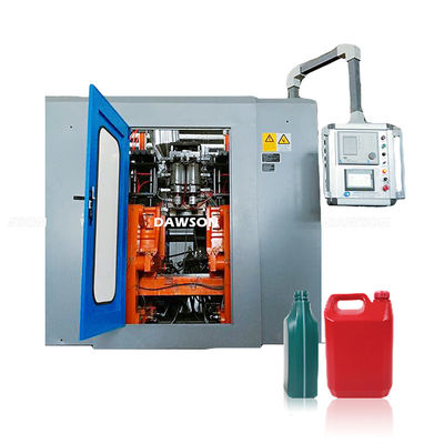 주문 2L 4L HDPE 플라스틱 윤활유 오일병 생산 라인 두배 주유소 75 밀리미터 스크류 압출 블로우 성형 장치 online manufacture