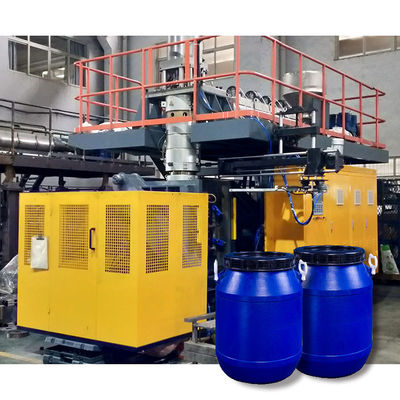 주문 가소적 압출 성형 자동 블로우 성형 장치 60L 오픈 탑 드럼 제작 online manufacture
