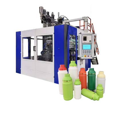 0-5L HDPE 플라스틱 제리캔 생산을 위한 단일 스테이션 진압 펄로 폼 머신