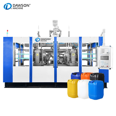 자동 HDPE 플라스틱 병 모양 제리 캔 AD블루 캔스터 추출 블로 폼 머신