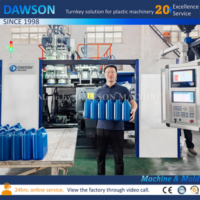 자동 1L 4L 5L 10L 플라스틱 PP HDPE 병 Jerrycan 추출 펄로 폼 머신