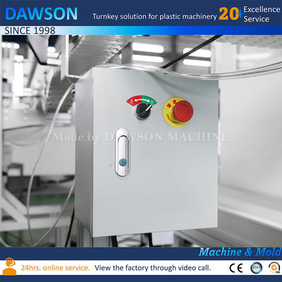 자동 이중 스테이션 이중 헤드 일일 화학 세탁 세제 클리너 병 압출 블로우 성형 기계