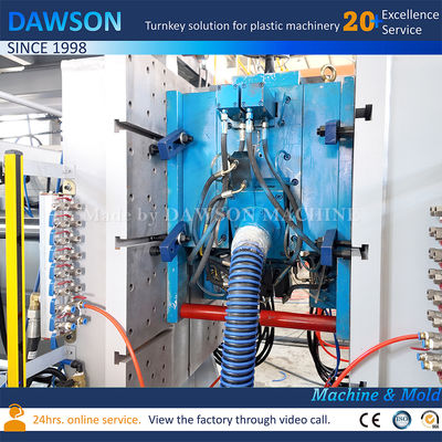 TEEE/PE/PP/TPV 자동차 흡기 호스 덕트 파이프 생산 라인 플라스틱 제조 기계 (서보 모터 포함)