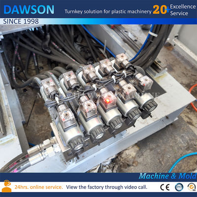 TEEE/PE/PP/TPV 자동차 흡기 호스 덕트 파이프 생산 라인 플라스틱 제조 기계 (서보 모터 포함)