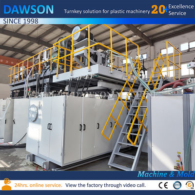 PP PE ABS 자동차 부품 플라스틱 에어박스 흡기 호스 3D 블로우 성형기