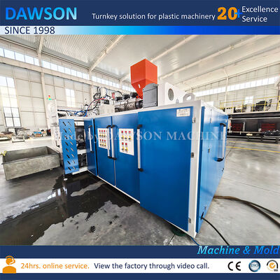 자동 장난감 공 제작 기계 어린이 플라스틱 PE 물 오션 볼 압출 블로우 성형 제작 기계