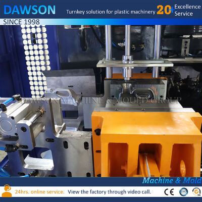 85mm 나사 직경 110kN 클램핑 힘 플라스틱 Hdpe 세탁 세탁기 병 만드는 추출 불형 기계