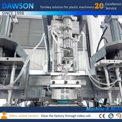 시간당 130kg 출력 엑스트루션 블로 폼 머신 HDPE 5L 제리칸 고속 플라스틱 제조