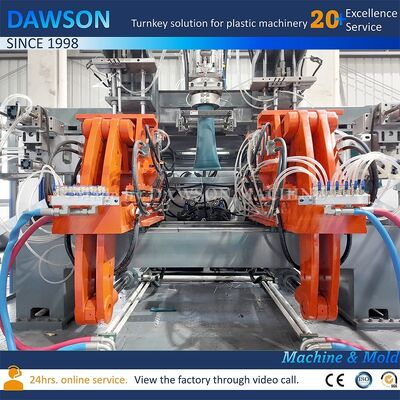 시간당 130kg 출력 엑스트루션 블로 폼 머신 HDPE 5L 제리칸 고속 플라스틱 제조