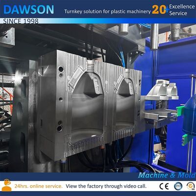 스크류 LD 비율 24 11kw 오일 펌프 모터 전원 HDPE 제리캔 병 블로우 성형기 10 15 20 25 30L 압출 블로우 성형기