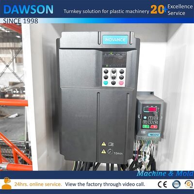 스크류 LD 비율 24 11kw 오일 펌프 모터 전원 HDPE 제리캔 병 블로우 성형기 10 15 20 25 30L 압출 블로우 성형기