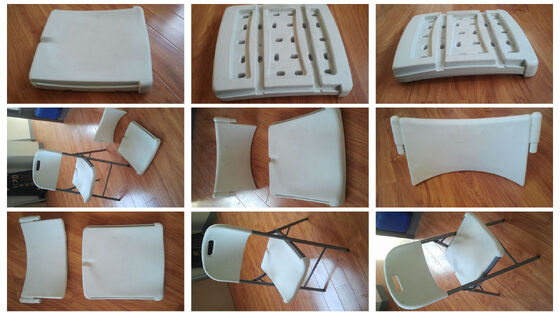 장수명 완전 자동 플라스틱 의자 제조 기계 플라스틱 버스 의자 압출 블로우 성형기 출력 350 Kg/h