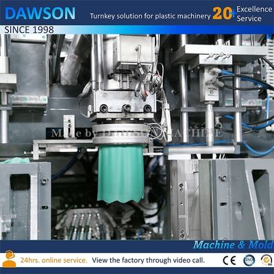 알루미늄 베릴륨 구리 곰팡이 재료 5L 8L 10L 플라스틱 병 불기 기계 HDPE 기계 사이클 시간 21.6 초