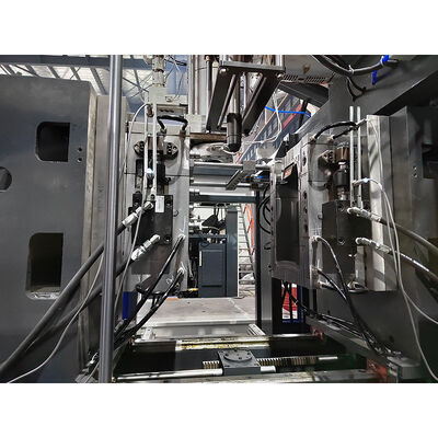 시간당 130kg 출력 10L 20L 25L 30L 제리캔 스택 병 윤활유 팜유 병용 압출 블로우 성형기