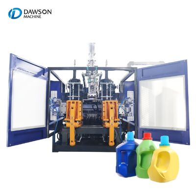1.5L 우유병 제조용으로 설계된 병 이중 스테이션 HDPE 압출 블로우 성형기 스크류 L/D 비율 24