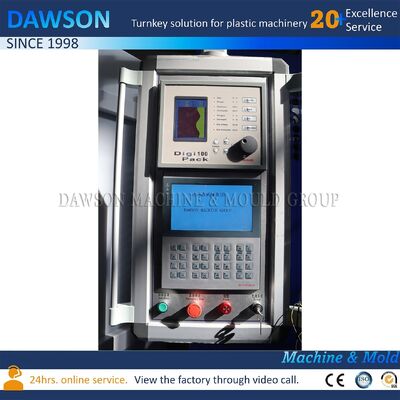 1.5L 우유병 제조용으로 설계된 병 이중 스테이션 HDPE 압출 블로우 성형기 스크류 L/D 비율 24