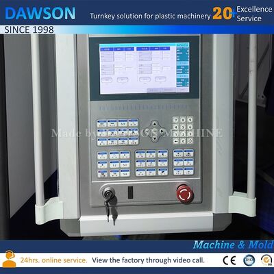 6.5T 광구 HDPE 자 용기 압출 블로우 성형기 (90mm 스크류 직경)