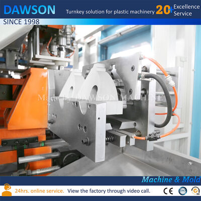 완전 전기 듀플 스테이션 HDPE 3L 5L 제리 캔 추출 펄로 폼 머신